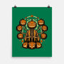 Halloween Pumpkin God-None-Matte-Poster-Studio Mootant