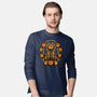 Halloween Pumpkin God-Mens-Long Sleeved-Tee-Studio Mootant