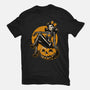 Halloween Pinup-Womens-Fitted-Tee-Studio Mootant