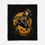 Halloween Pinup-None-Fleece-Blanket-Studio Mootant