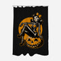 Halloween Pinup-None-Polyester-Shower Curtain-Studio Mootant