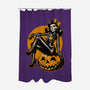 Halloween Pinup-None-Polyester-Shower Curtain-Studio Mootant