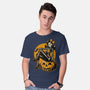 Halloween Pinup-Mens-Basic-Tee-Studio Mootant