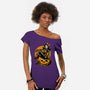 Halloween Pinup-Womens-Off Shoulder-Tee-Studio Mootant