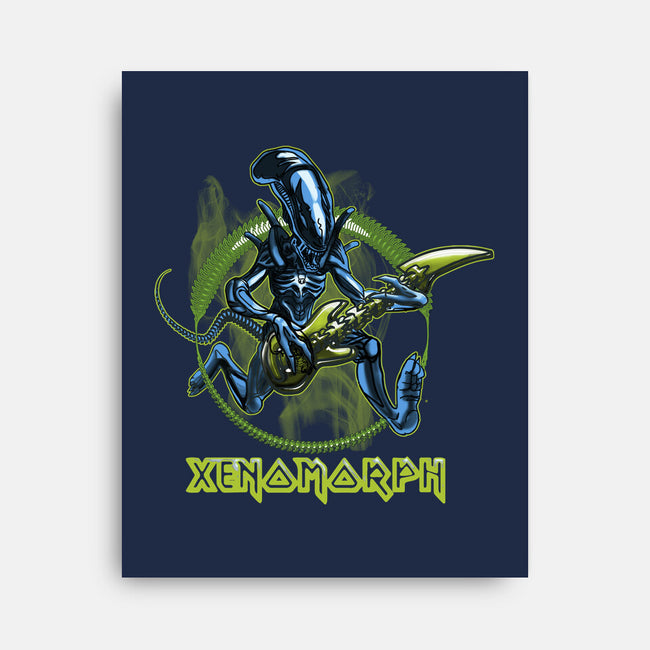 Xenomorph Maiden-None-Stretched-Canvas-Samuel