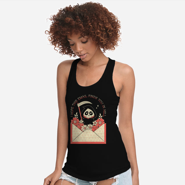 This Email-Womens-Racerback-Tank-GODZILLARGE