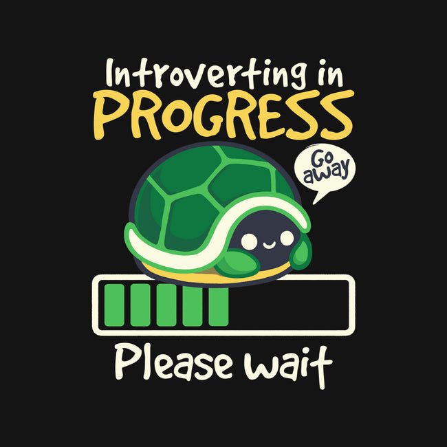 Turtle Introverting-Womens-V-Neck-Tee-NemiMakeit