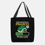 Turtle Introverting-None-Basic Tote-Bag-NemiMakeit