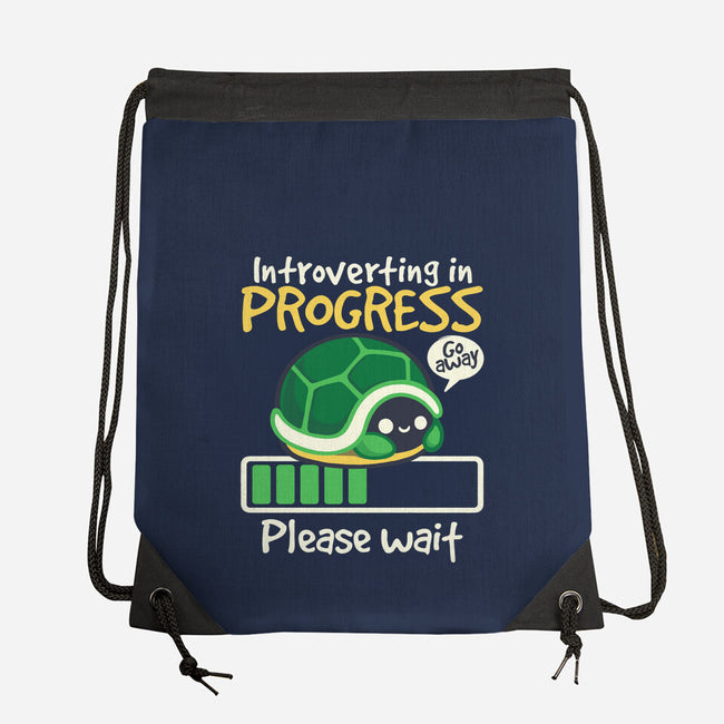 Turtle Introverting-None-Drawstring-Bag-NemiMakeit