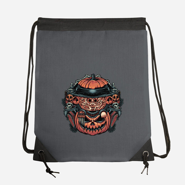 Cute Little Nightmare-None-Drawstring-Bag-glitchygorilla