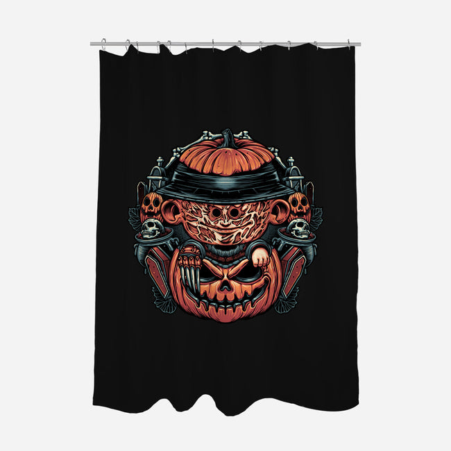 Cute Little Nightmare-None-Polyester-Shower Curtain-glitchygorilla