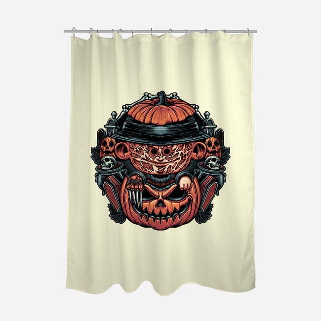 Cute Little Nightmare-None-Polyester-Shower Curtain-glitchygorilla