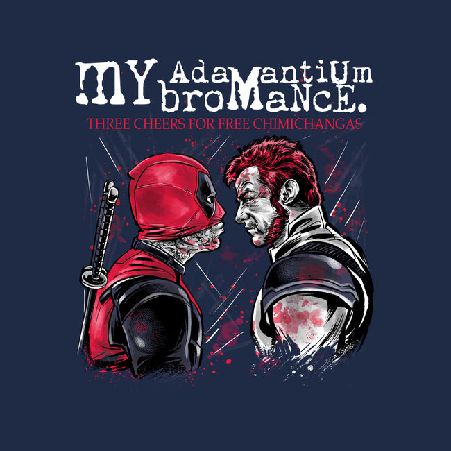 My Adamantium Bromance-Womens-Fitted-Tee-zascanauta