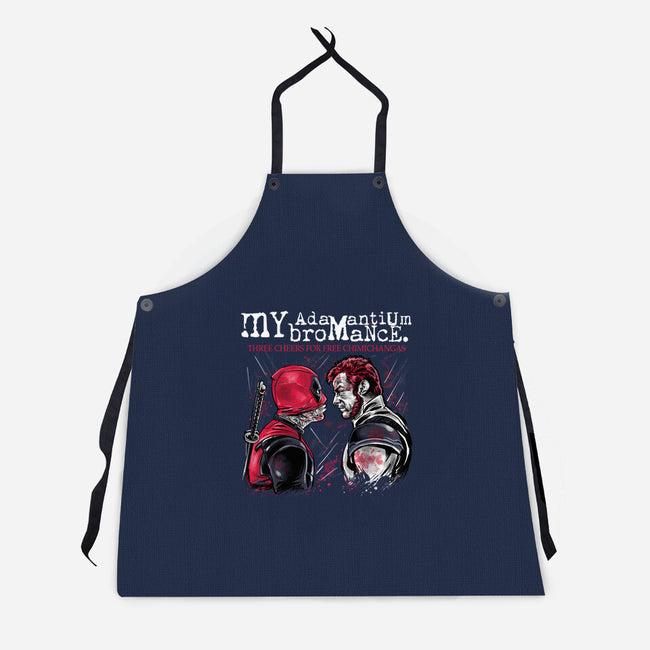 My Adamantium Bromance-Unisex-Kitchen-Apron-zascanauta