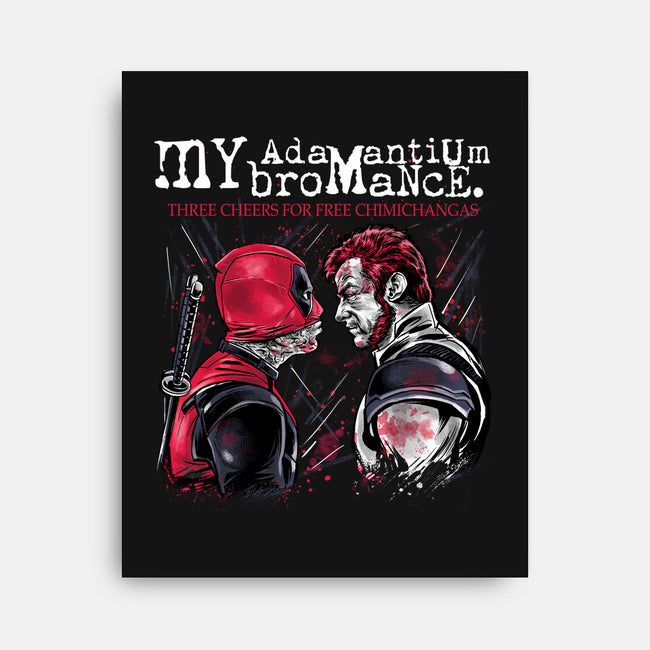 My Adamantium Bromance-None-Stretched-Canvas-zascanauta