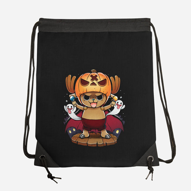 Halloween Cute Deer-None-Drawstring-Bag-Vallina84