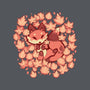 Autumn Leaf Fox-None-Glossy-Sticker-TechraNova