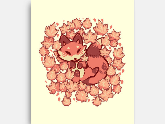 Autumn Leaf Fox