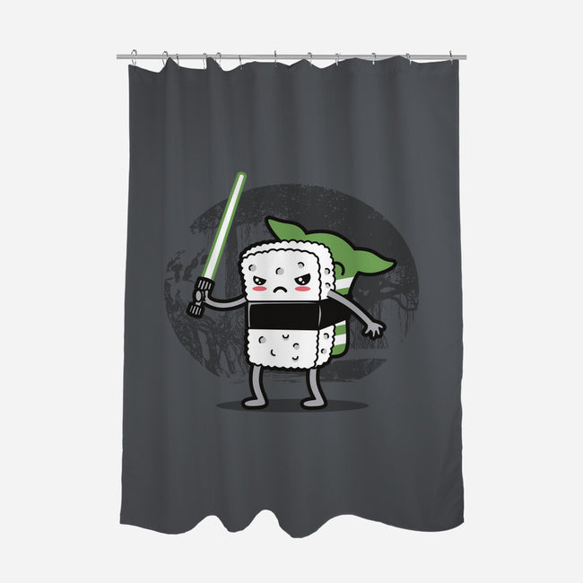 Sushi Training-None-Polyester-Shower Curtain-Boggs Nicolas