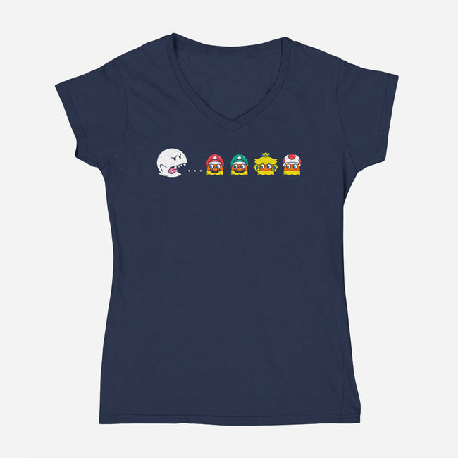 Pac-Boo-Womens-V-Neck-Tee-krisren28