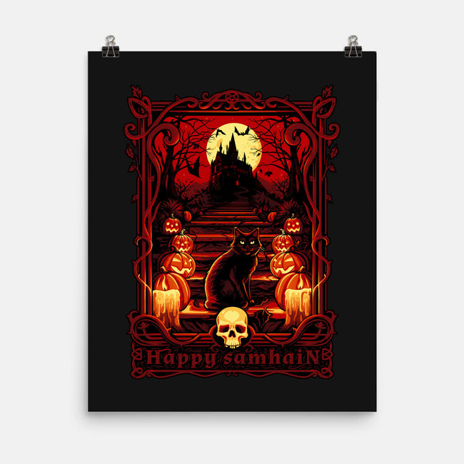 Happy Samhain-None-Matte-Poster-daobiwan