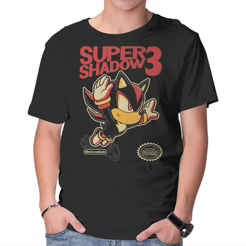 Super Shadow 3-Mens-Basic-Tee-naomori by TeeFury