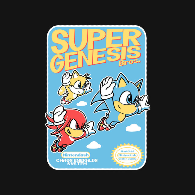 Super Genesis Bros-Baby-Basic-Onesie-naomori