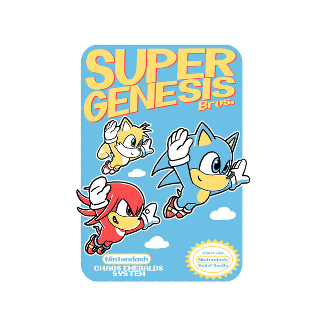 Super Genesis Bros-Unisex-Basic-Tee-naomori