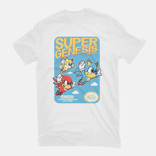 Super Genesis Bros-Womens-Basic-Tee-naomori