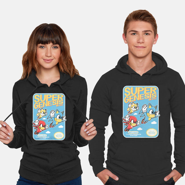 Super Genesis Bros-Unisex-Pullover-Sweatshirt-naomori