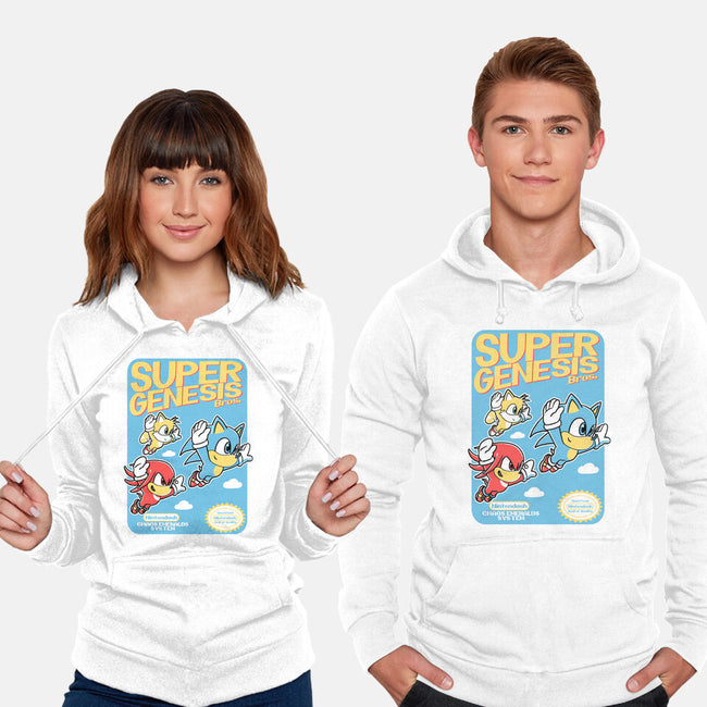 Super Genesis Bros-Unisex-Pullover-Sweatshirt-naomori