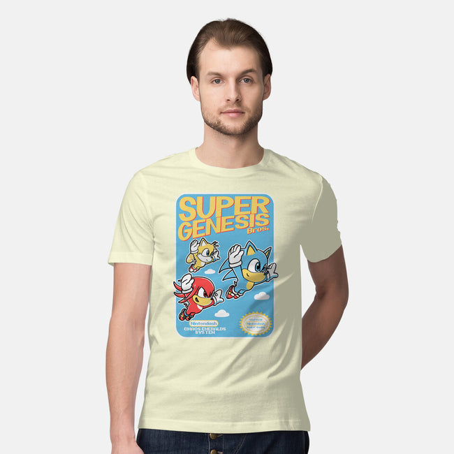 Super Genesis Bros-Mens-Premium-Tee-naomori