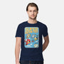 Super Genesis Bros-Mens-Premium-Tee-naomori