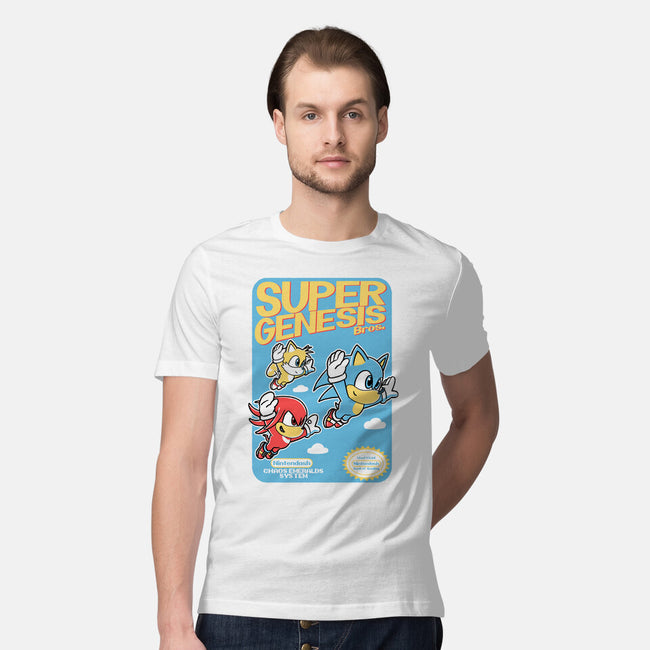 Super Genesis Bros-Mens-Premium-Tee-naomori