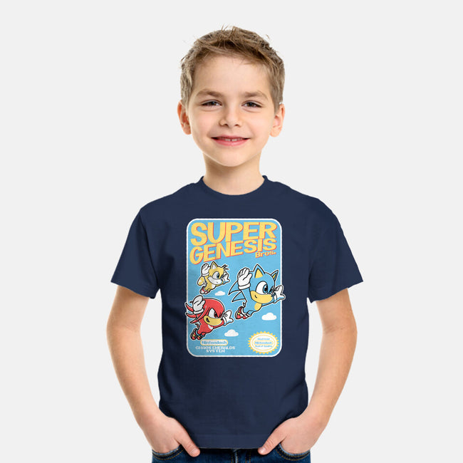 Super Genesis Bros-Youth-Basic-Tee-naomori