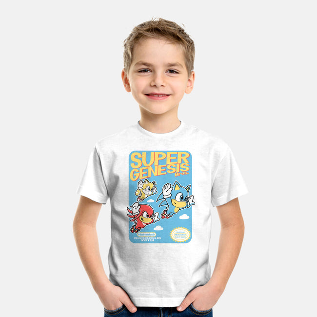 Super Genesis Bros-Youth-Basic-Tee-naomori