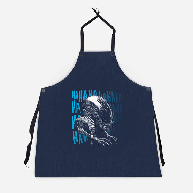 No One Can Hear You Laugh-Unisex-Kitchen-Apron-kharmazero