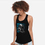 No One Can Hear You Laugh-Womens-Racerback-Tank-kharmazero