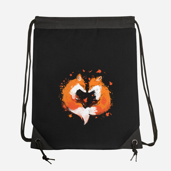 Falling In Love-None-Drawstring-Bag-kharmazero