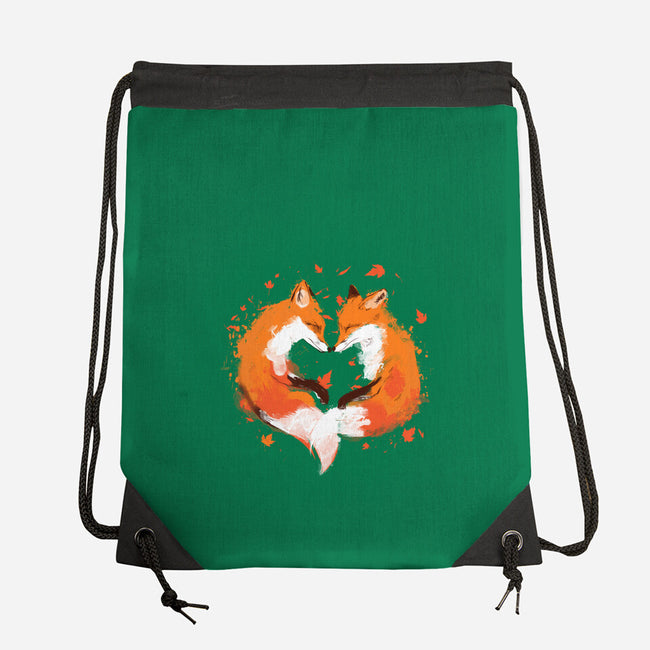 Falling In Love-None-Drawstring-Bag-kharmazero