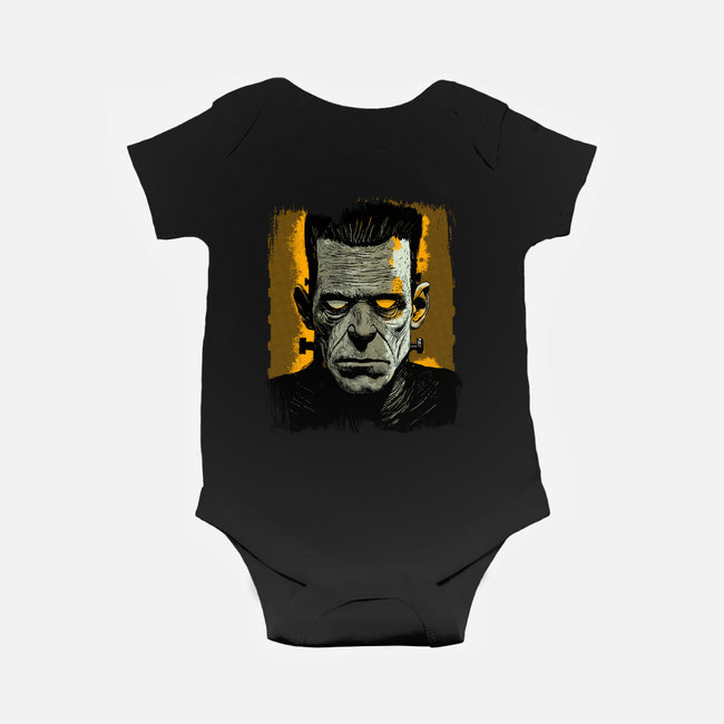 The Modern Prometheus-Baby-Basic-Onesie-kharmazero