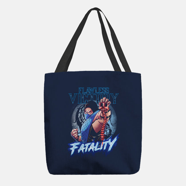 Flawless Victory Fatality-None-Basic Tote-Bag-Diego Oliver