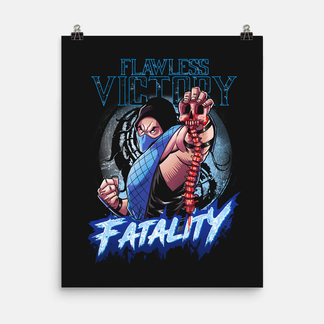 Flawless Victory Fatality-None-Matte-Poster-Diego Oliver