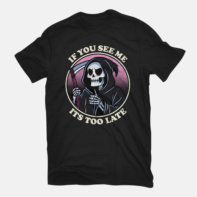 Too Late-Womens-Basic-Tee-fanfreak1