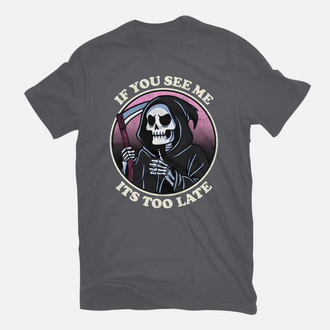 Too Late-Womens-Basic-Tee-fanfreak1