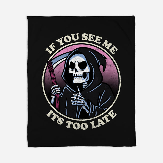 Too Late-None-Fleece-Blanket-fanfreak1