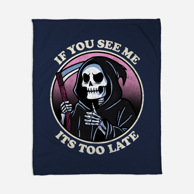 Too Late-None-Fleece-Blanket-fanfreak1