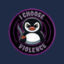 Violent Penguin-None-Removable Cover w Insert-Throw Pillow-fanfreak1