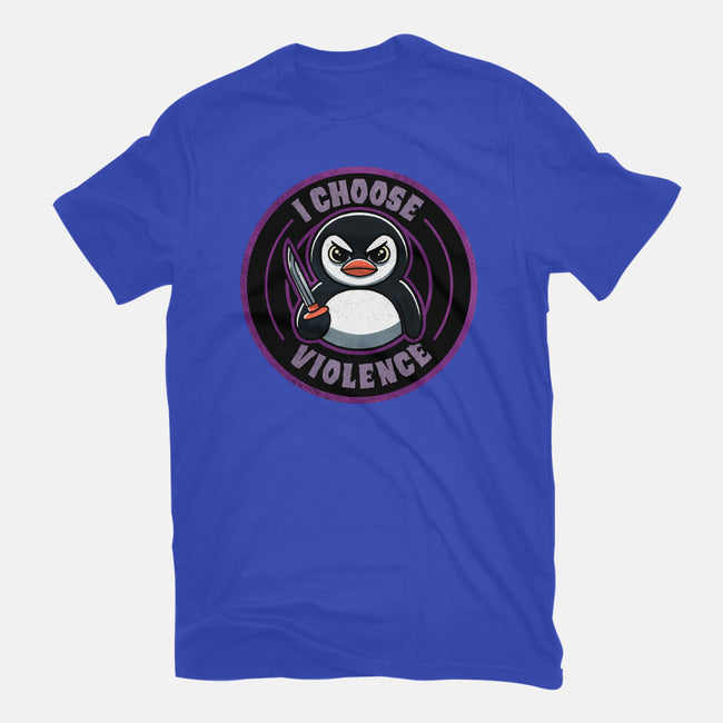 Violent Penguin-Mens-Basic-Tee-fanfreak1