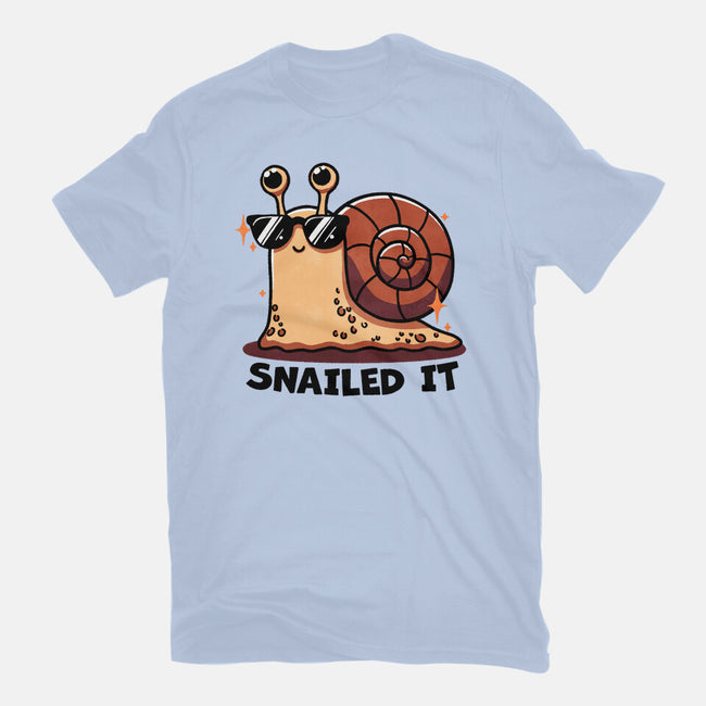 Snailed It-Womens-Fitted-Tee-fanfreak1